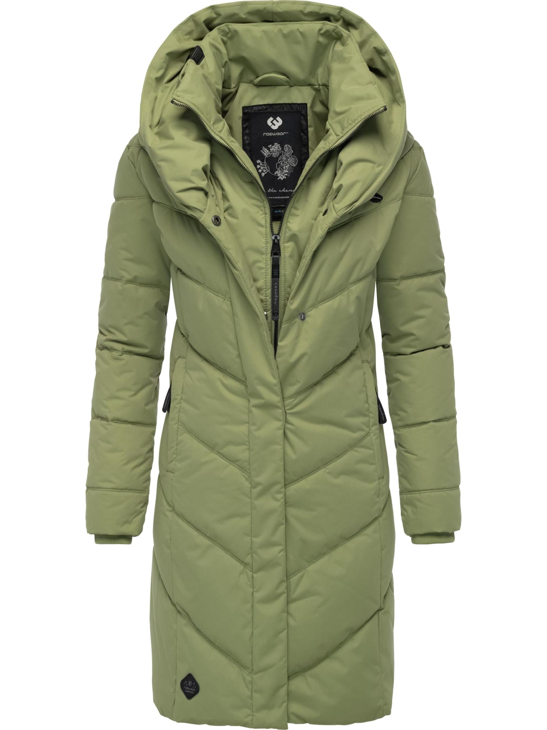 Ragwear Ziemas mētelis 'Natalka' gaiši zaļš