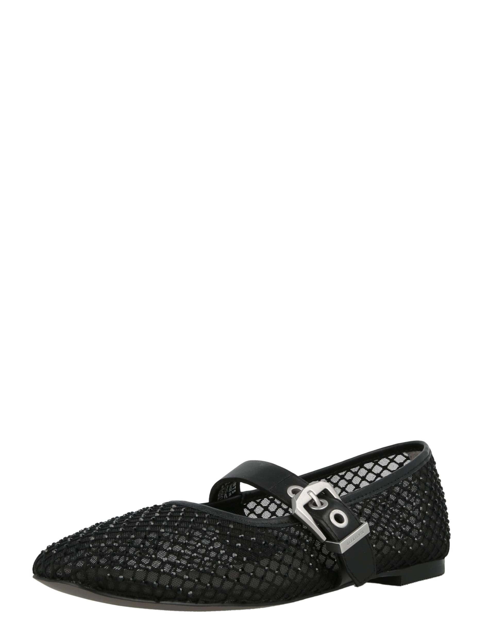 AllSaints Balerīnas ar siksniņu 'HOLLY' melns