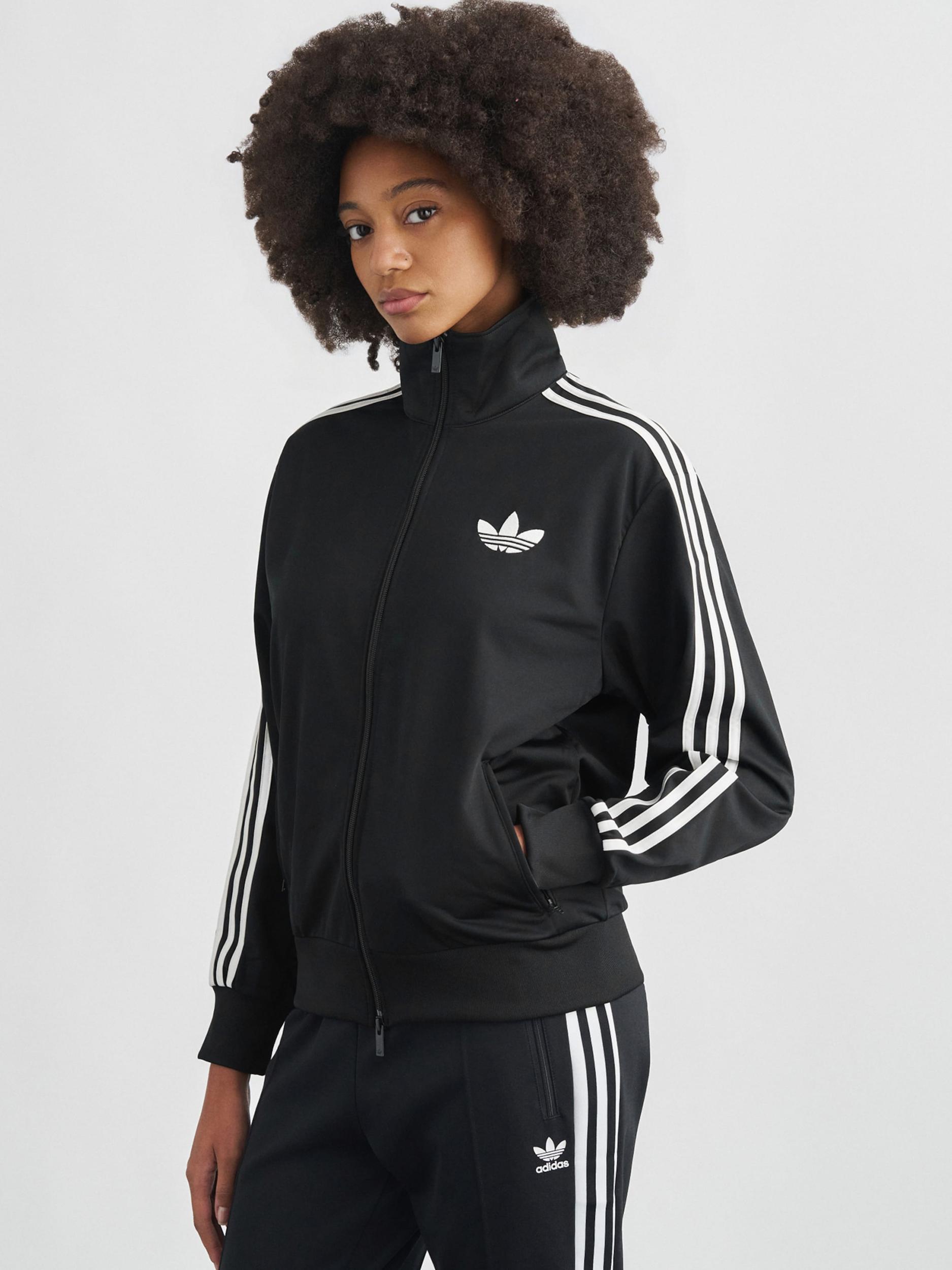 ADIDAS ORIGINALS Sportiska jaka melns / balts