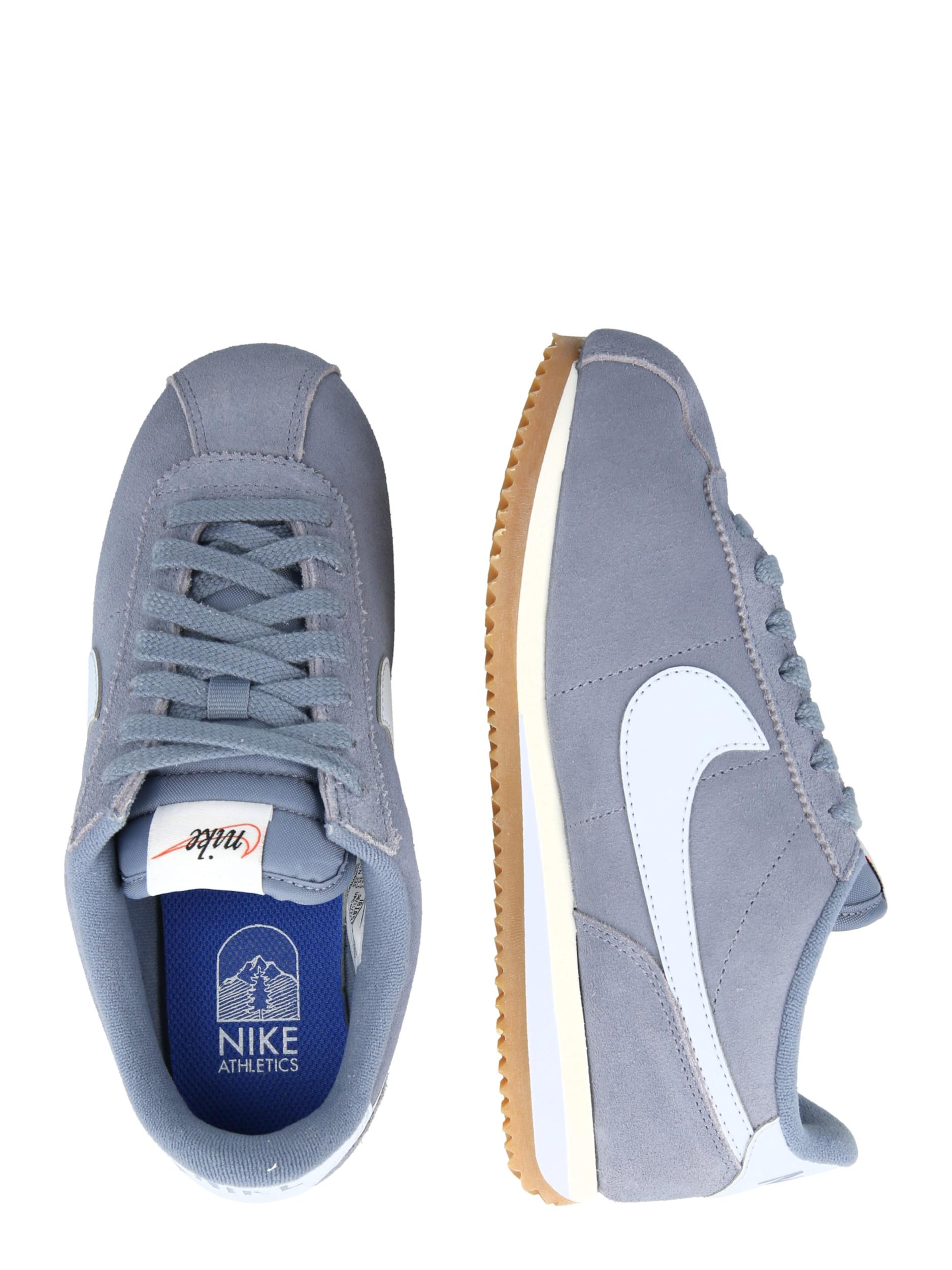 Nike Sportswear Zemie brīvā laika apavi 'Cortez' pasteļzils / dūmu pelēks