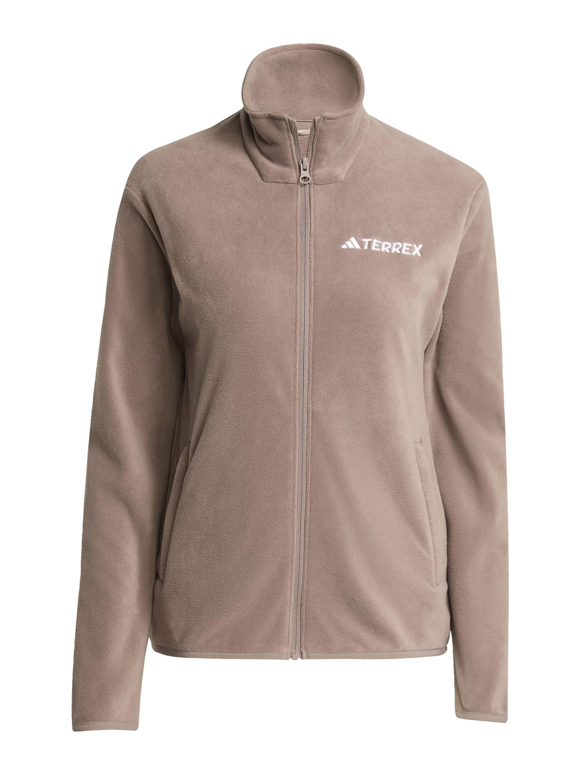 ADIDAS TERREX Funkcionāla flīsa jaka 'Multi Essentials' kapučino