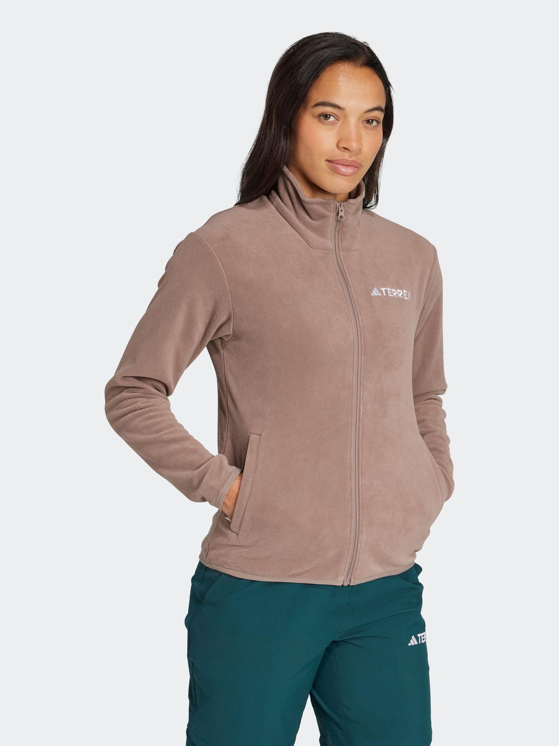 ADIDAS TERREX Funkcionāla flīsa jaka 'Multi Essentials' kapučino