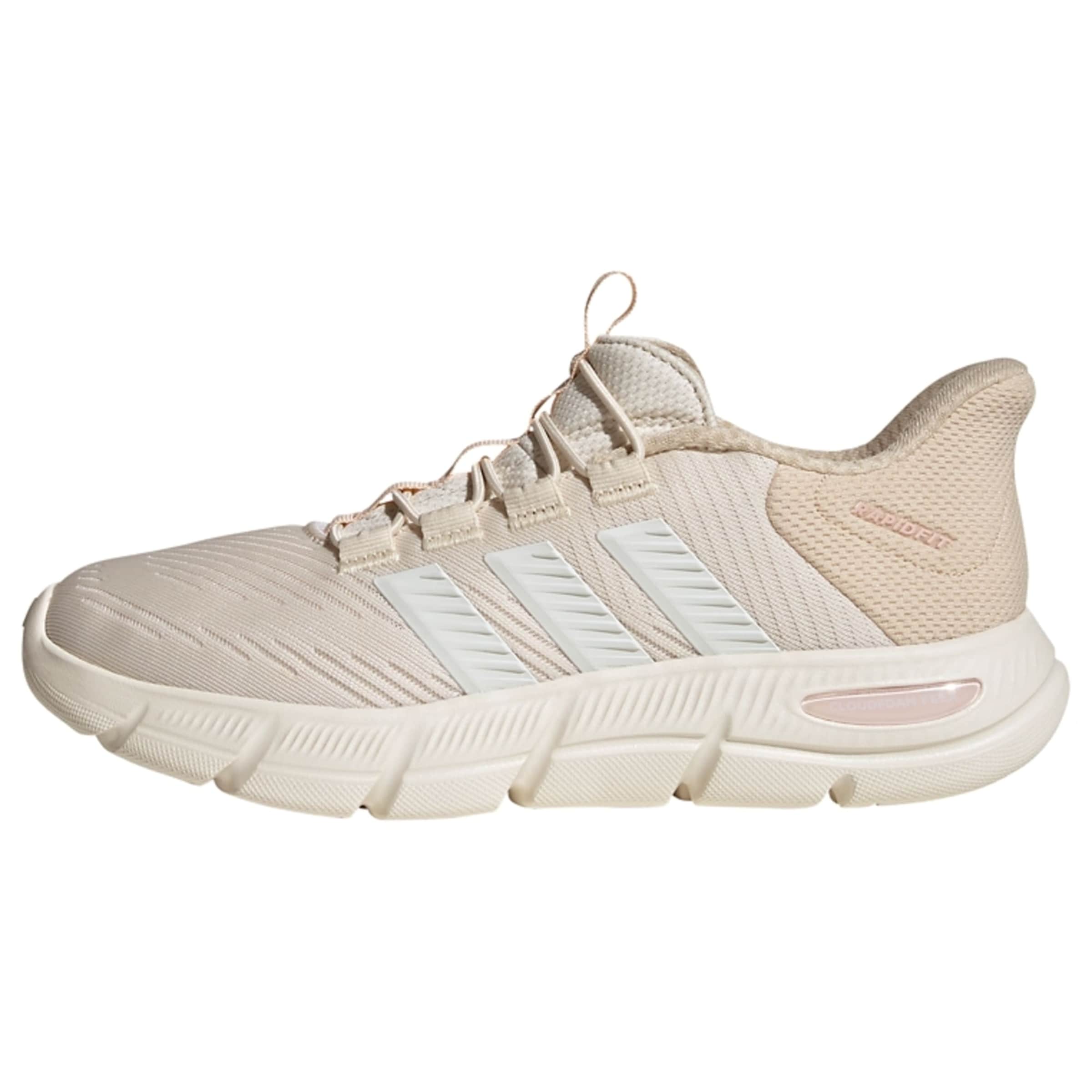 ADIDAS SPORTSWEAR Zemie brīvā laika apavi 'Cloudfoam Flex Rapidfit' nebalināts / balts