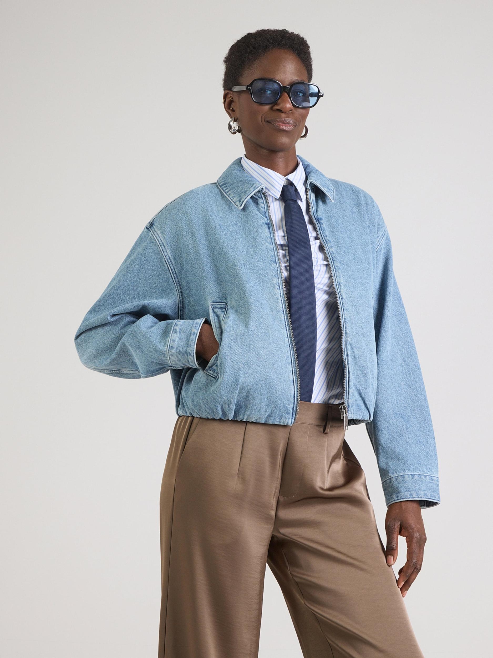 MICHAEL Michael Kors Starpsezonu jaka zils džinss