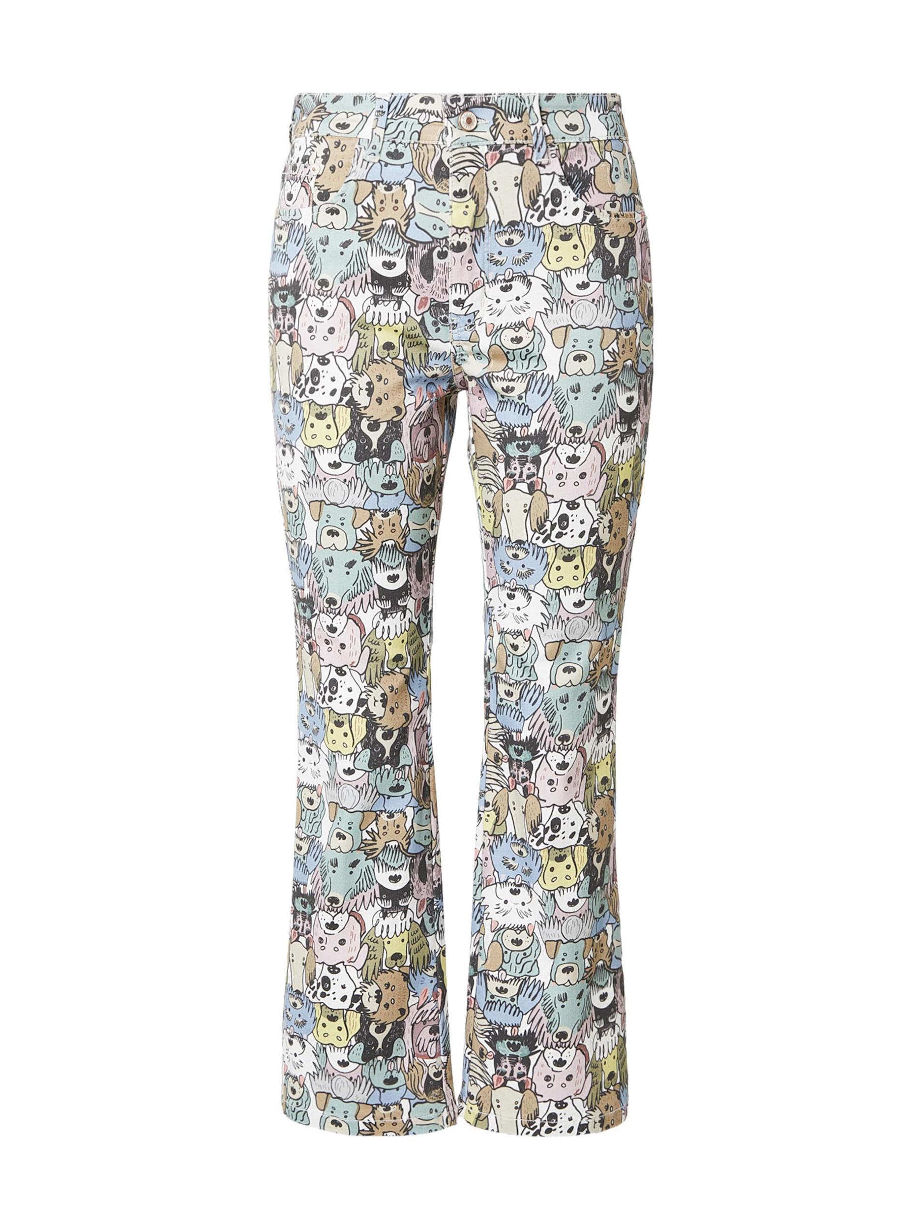 MAC Džinsi 'DREAM KICK' zils / dzeltens / debesu lillā / melns