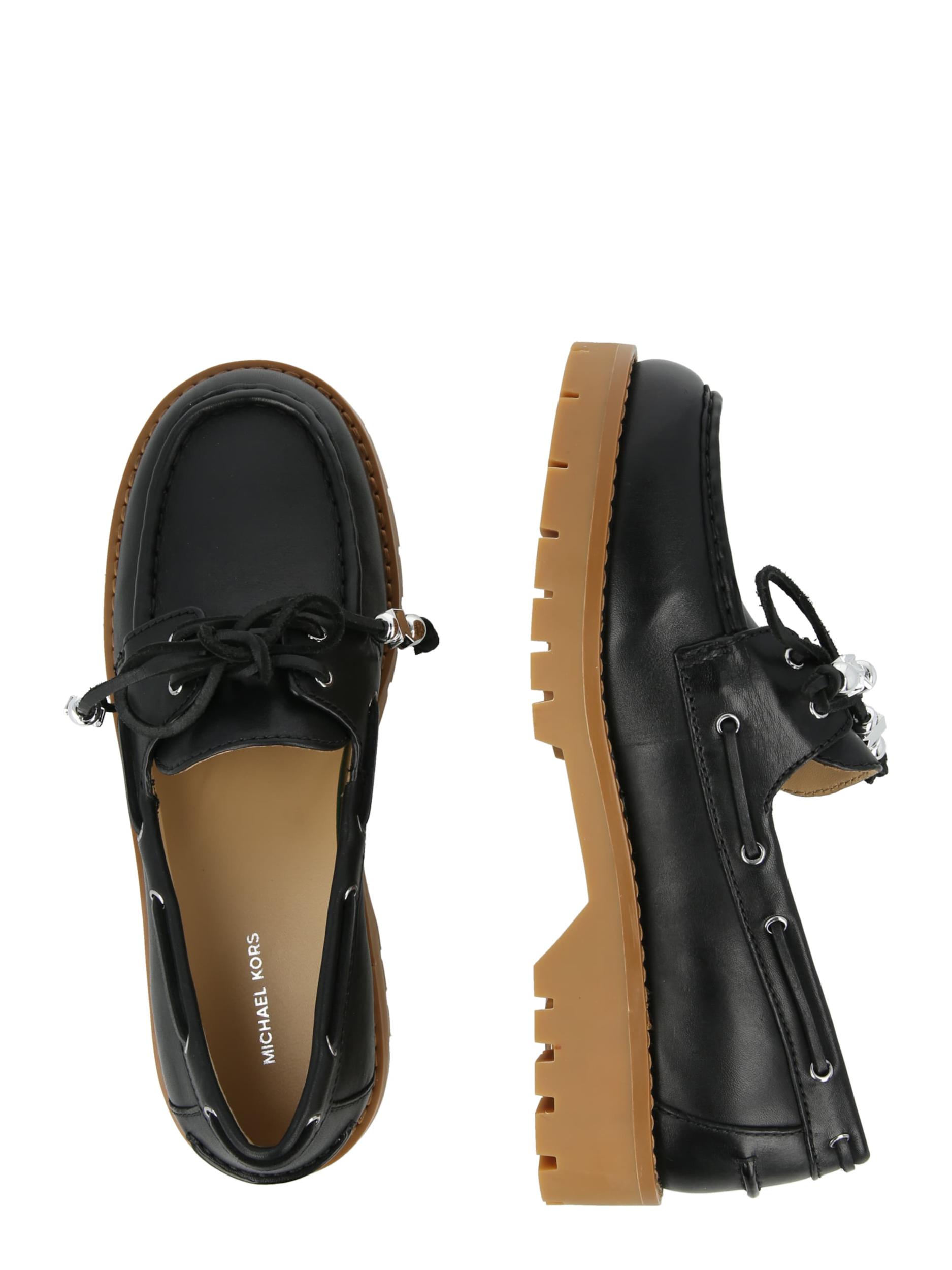 MICHAEL Michael Kors Mokasīni 'KENNY' melns