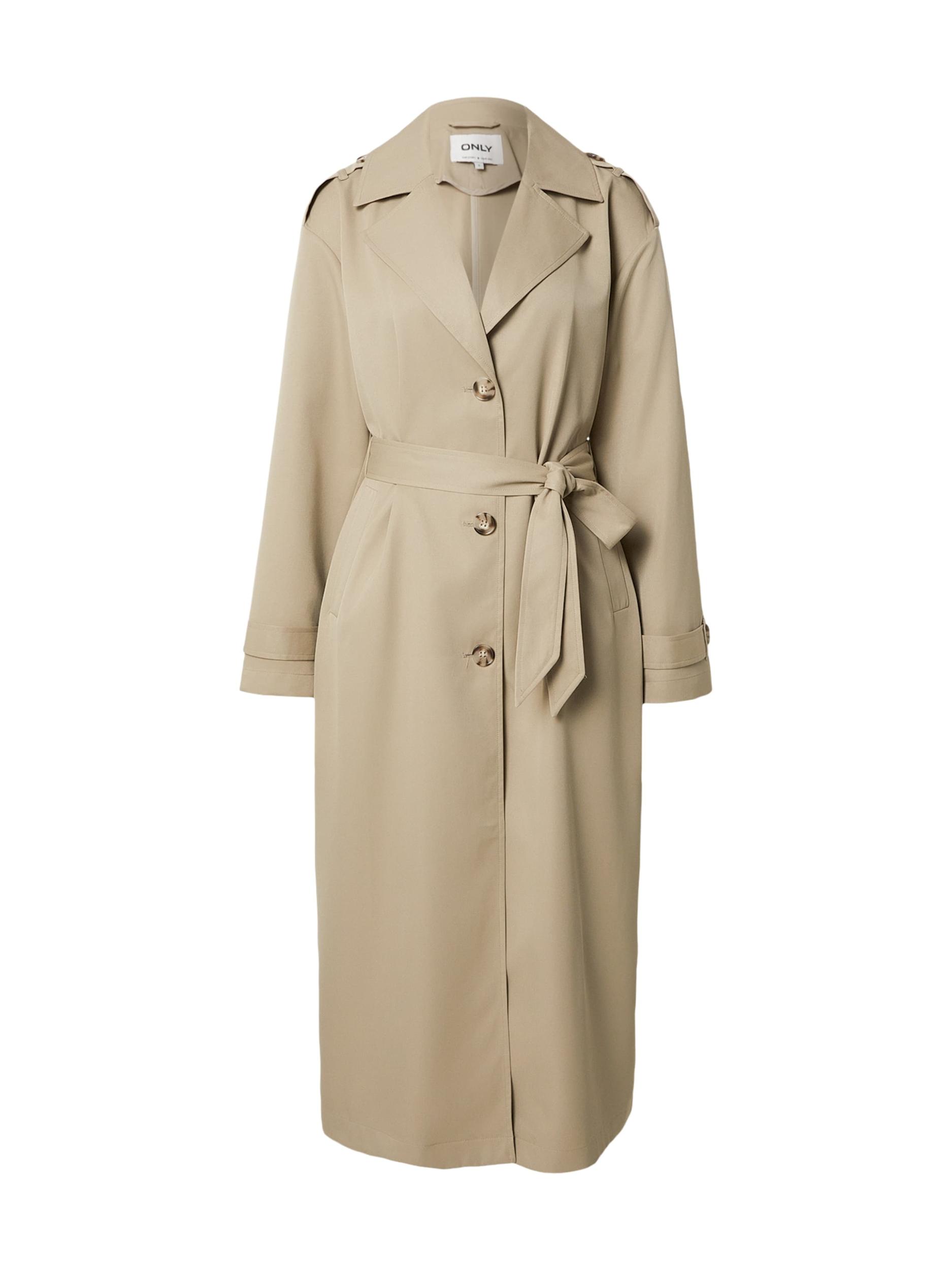 ONLY Starpsezonu mētelis 'ONLLine' pelēkbrūns