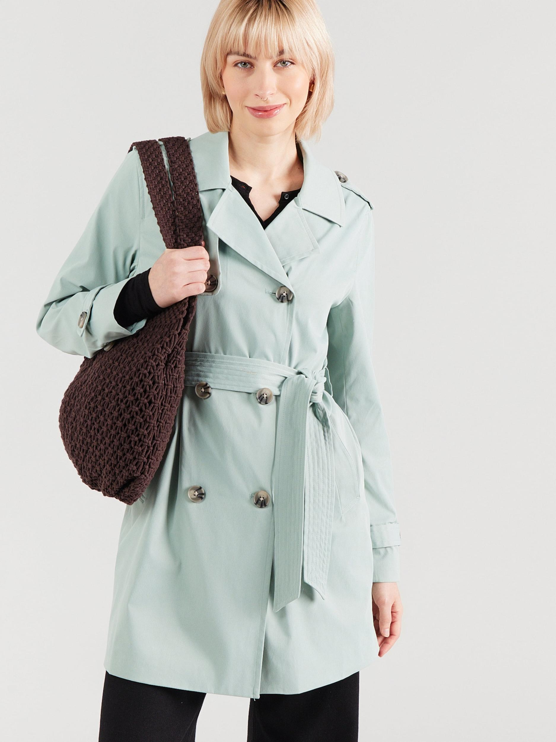 ONLY Starpsezonu mētelis 'ONLDisa' pasteļzaļš