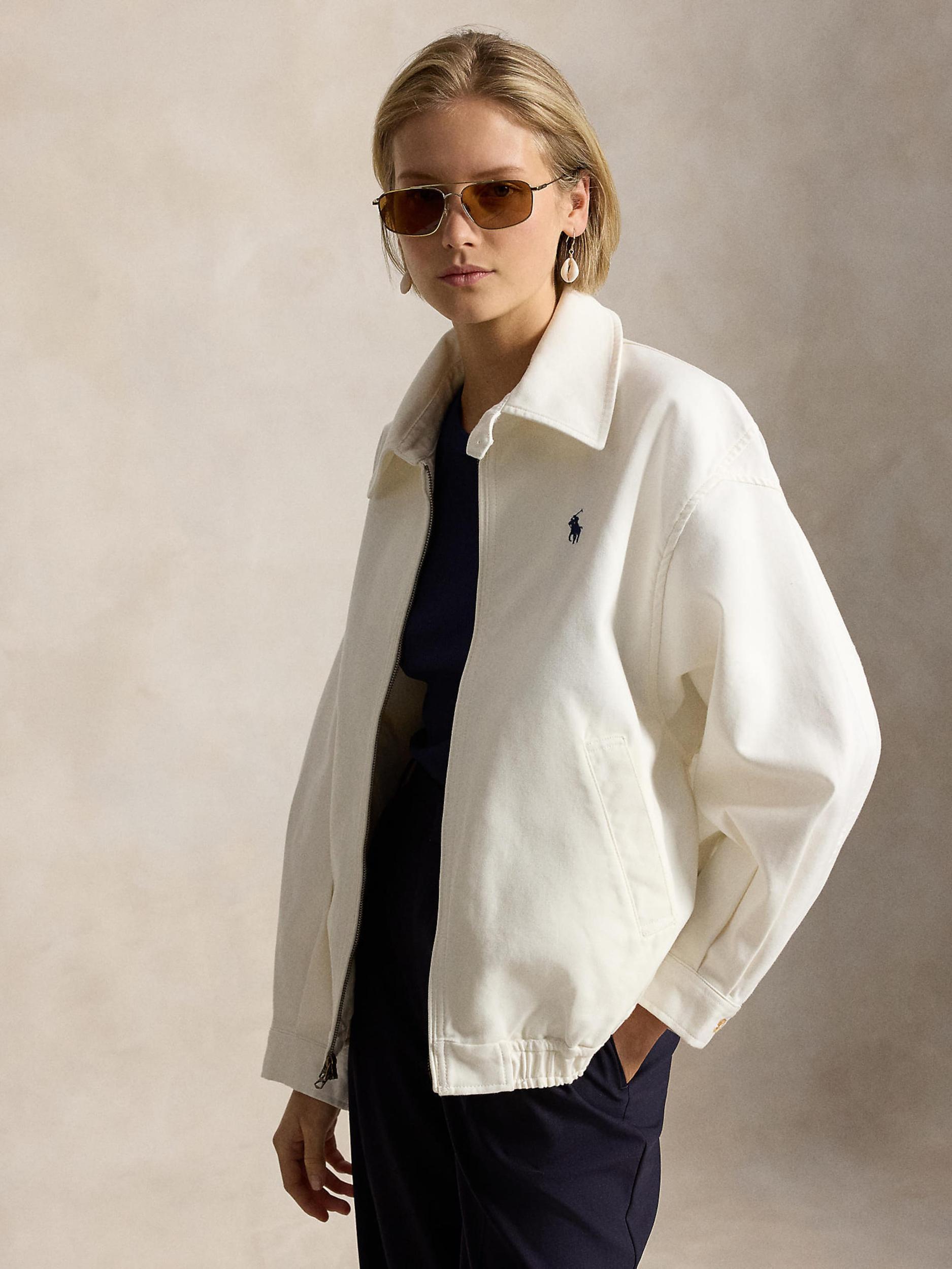 Polo Ralph Lauren Starpsezonu jaka krēmkrāsas