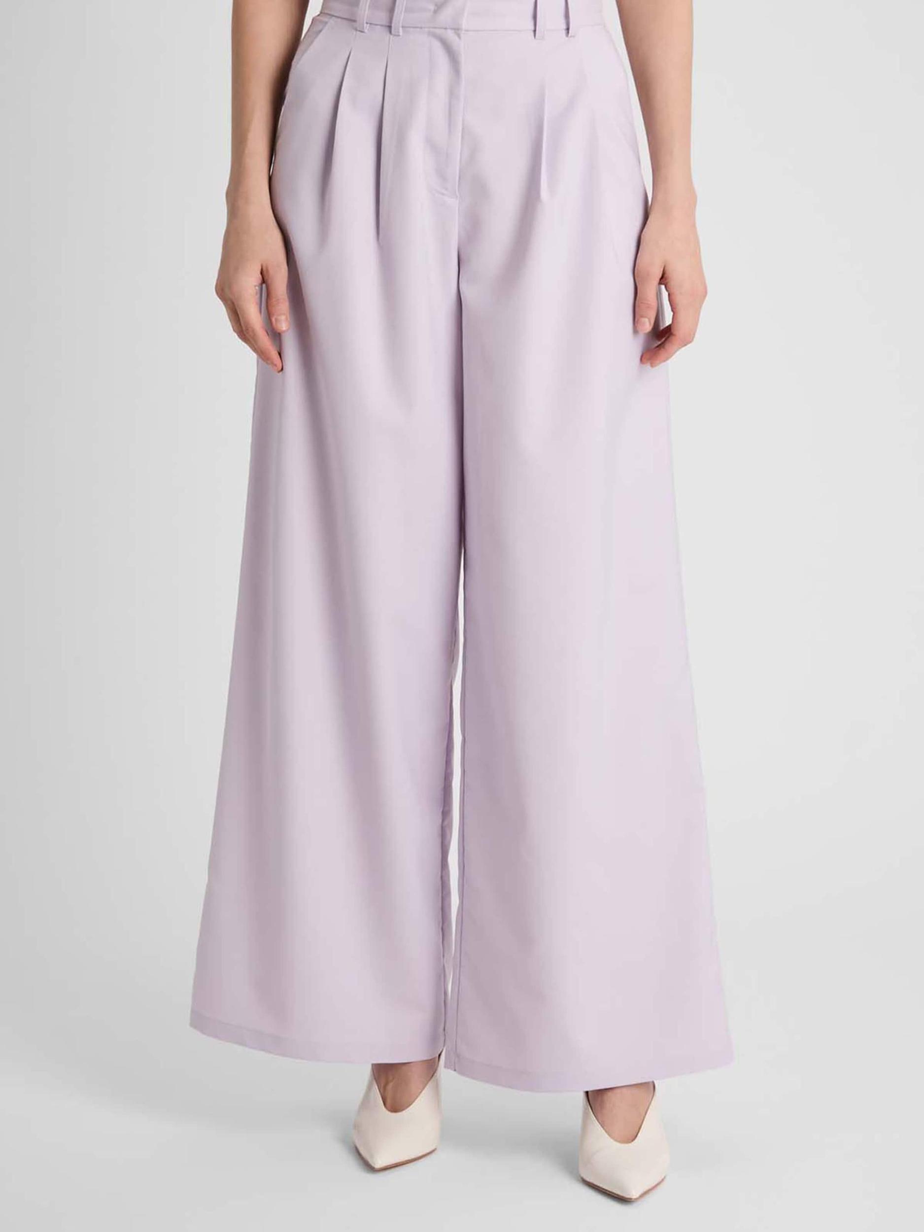 GUIDO MARIA KRETSCHMER FOR BRIDGERTON Klasiskas bikses 'Kate' pasteļlillā