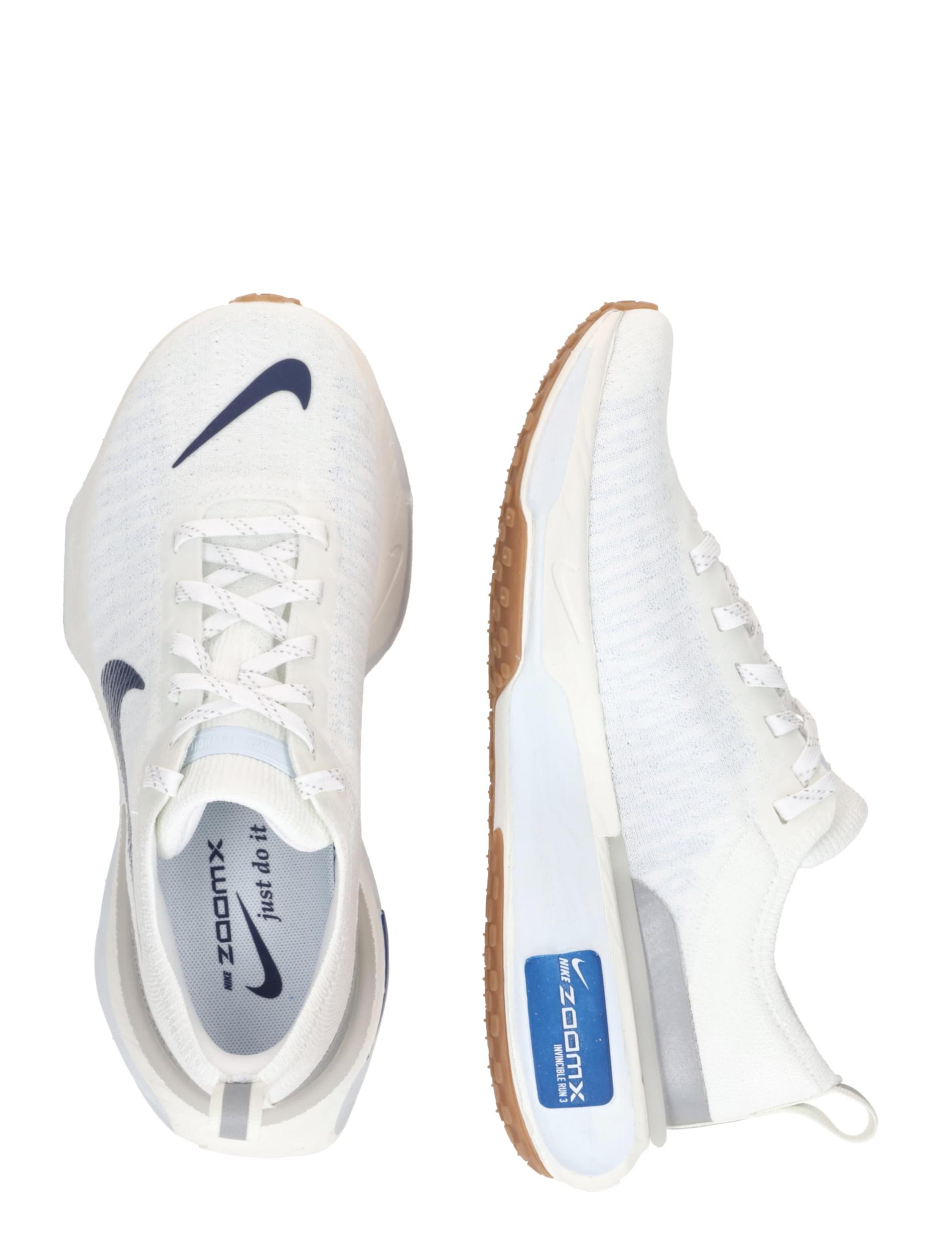 NIKE Skriešanas apavi 'INVINCIBLE RUN 3' tumši zils / pasteļdzeltens / balts