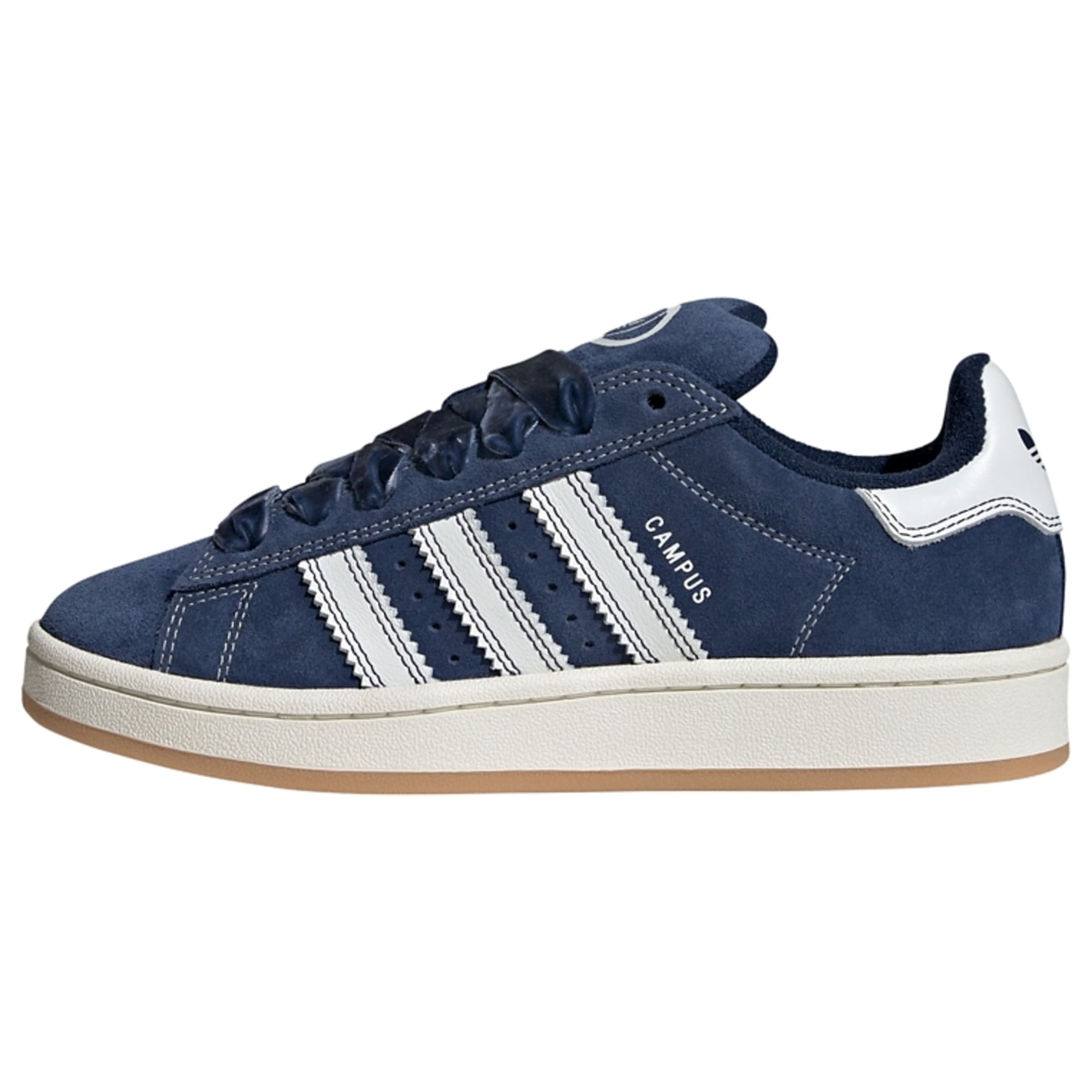 ADIDAS ORIGINALS Zemie brīvā laika apavi 'Campus 00S' zils / balts