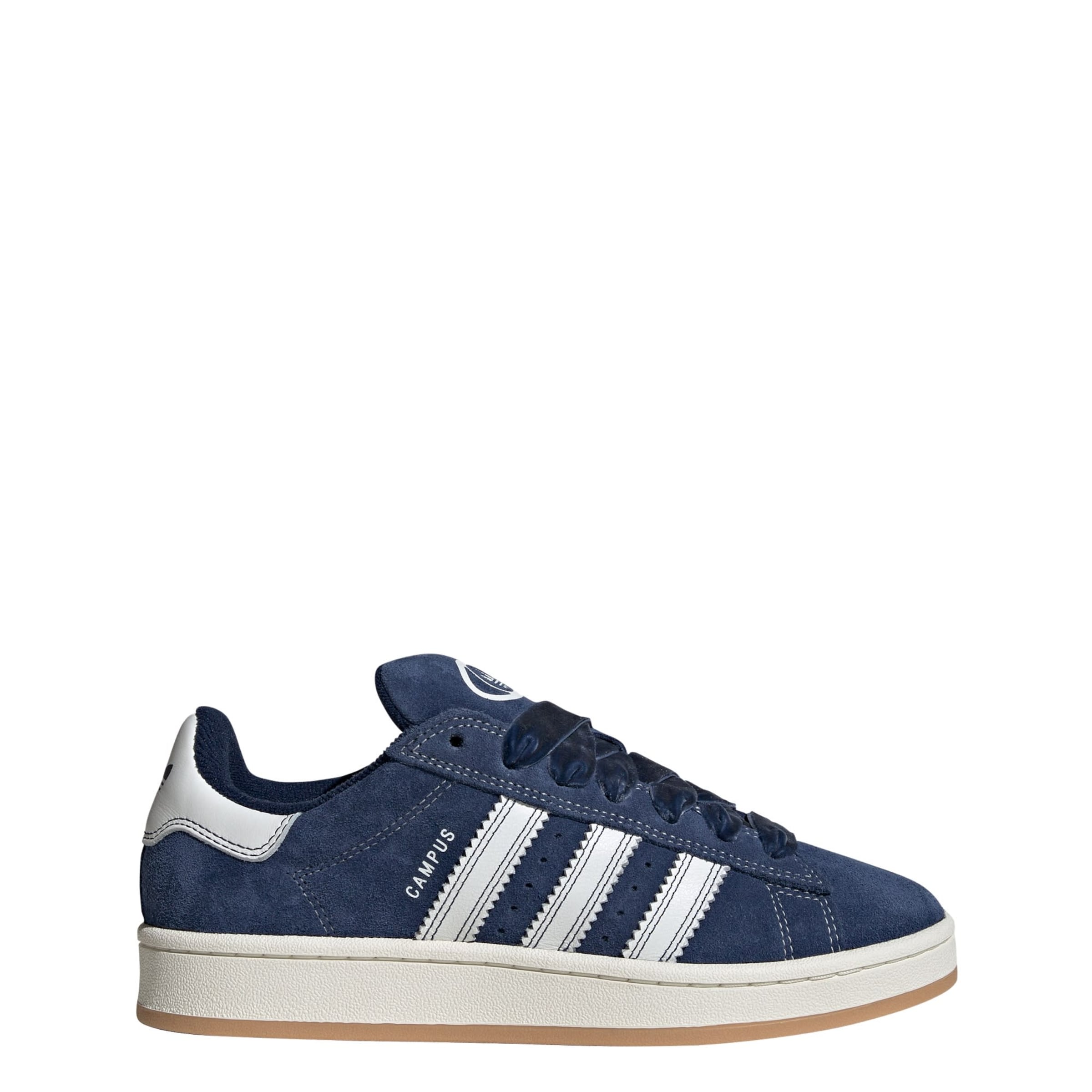 ADIDAS ORIGINALS Zemie brīvā laika apavi 'Campus 00S' zils / balts
