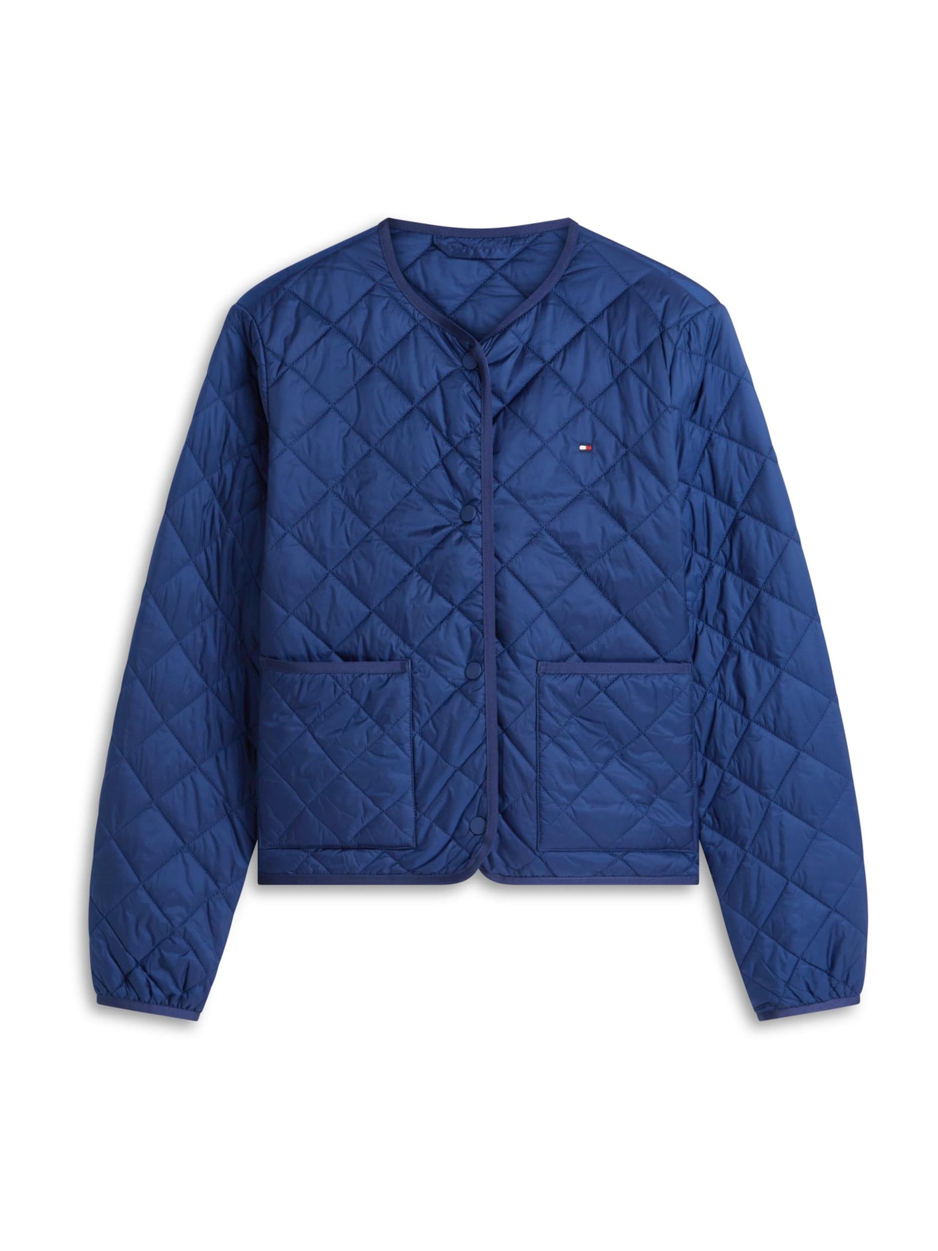 TOMMY HILFIGER Starpsezonu jaka tumši zils