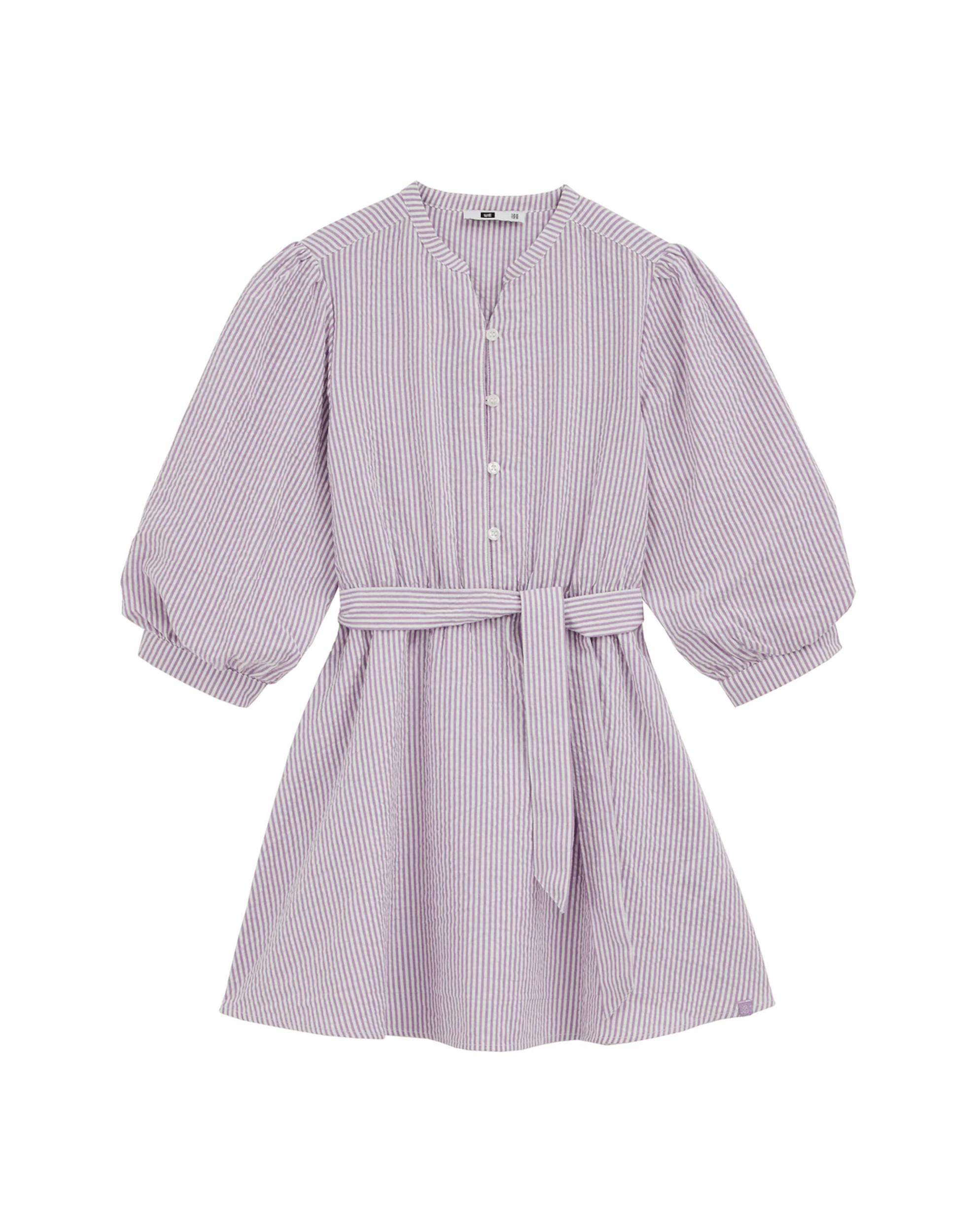 WE Fashion Kleita lillā / vilnbalts