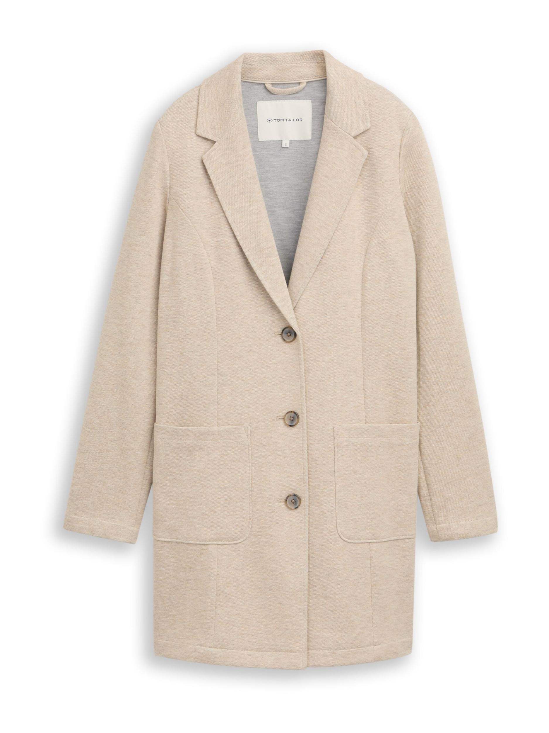 TOM TAILOR Žakete bēšs