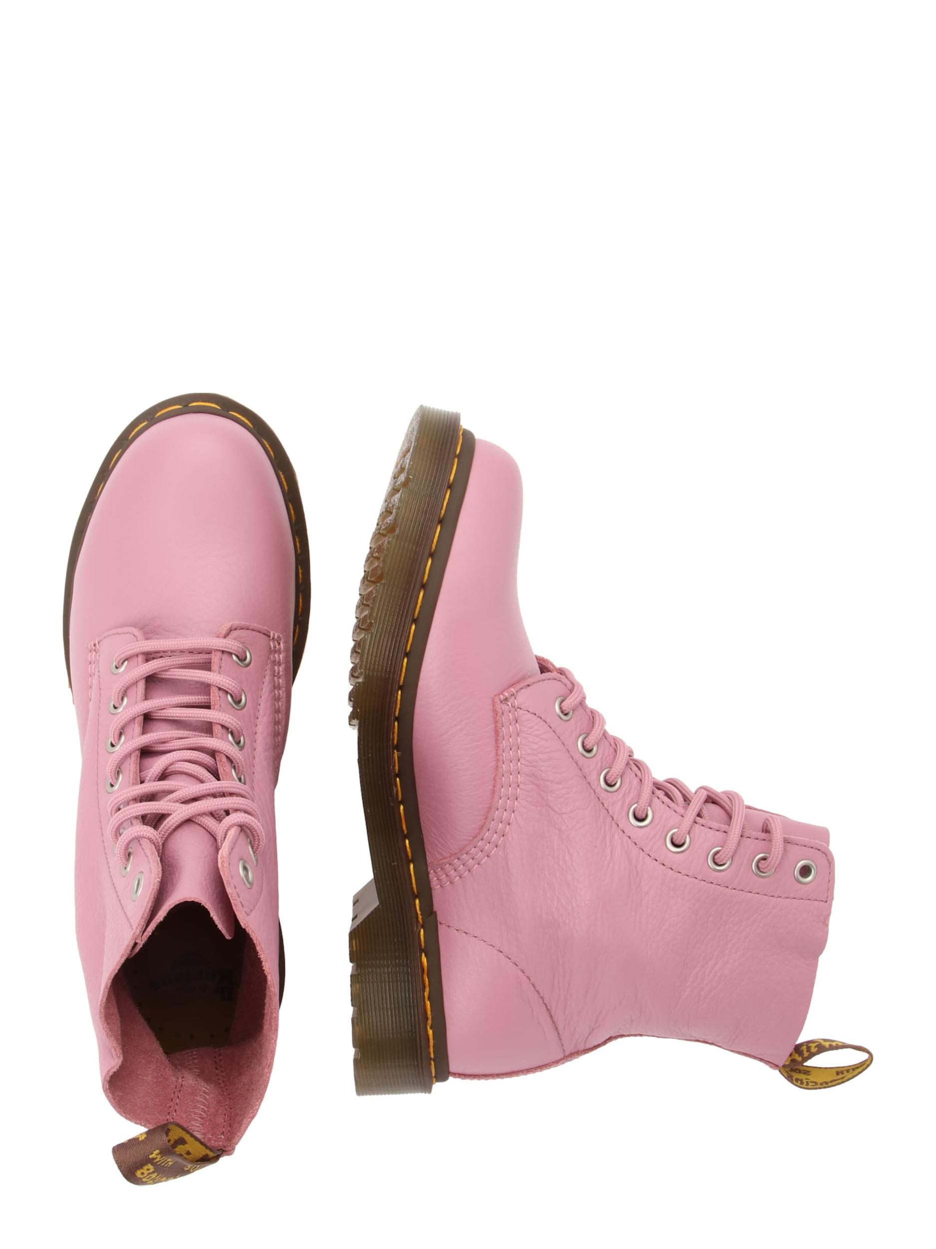 Dr. Martens Sienamie zābaki '1460 Pascal' sarkanīgi ēnots