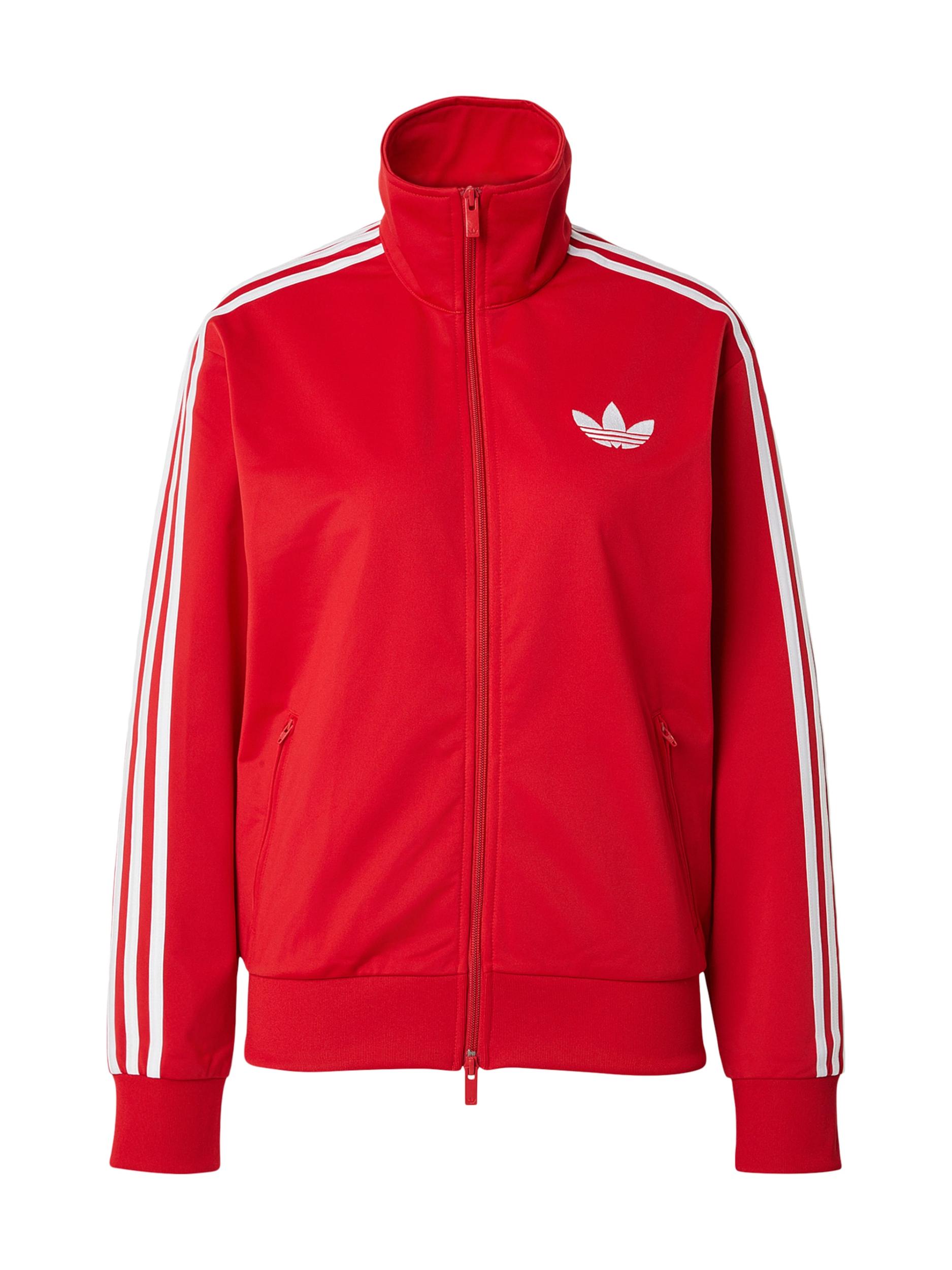 ADIDAS ORIGINALS Sportiska jaka sarkans / balts