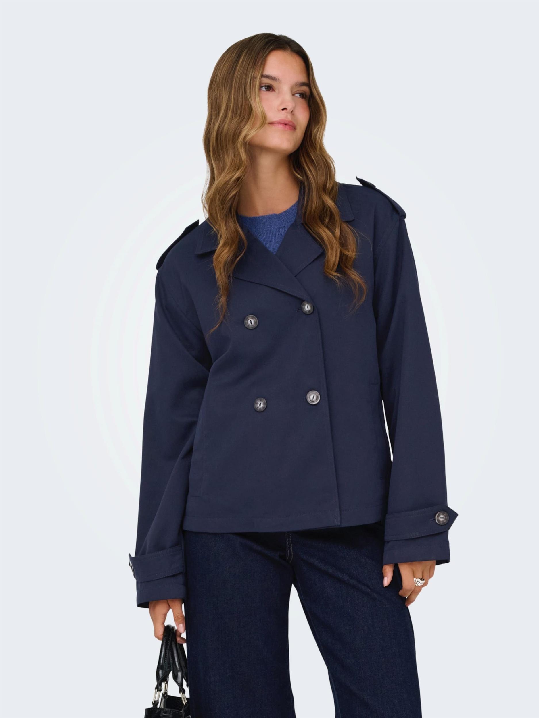 ONLY Starpsezonu mētelis 'ONLHANNAH' naktszils