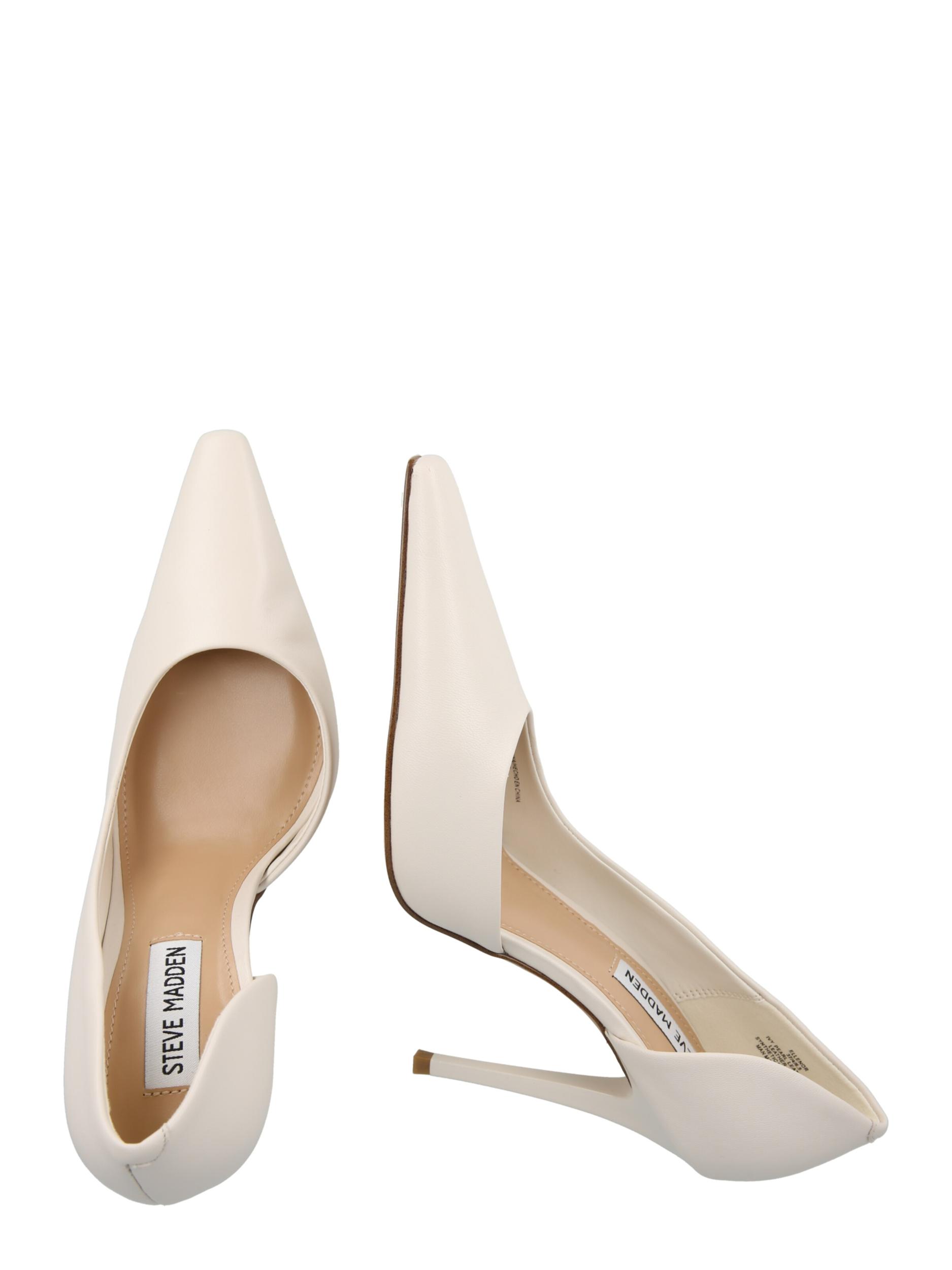 STEVE MADDEN Augstpapēžu kurpes 'Ellenor' krēmkrāsas