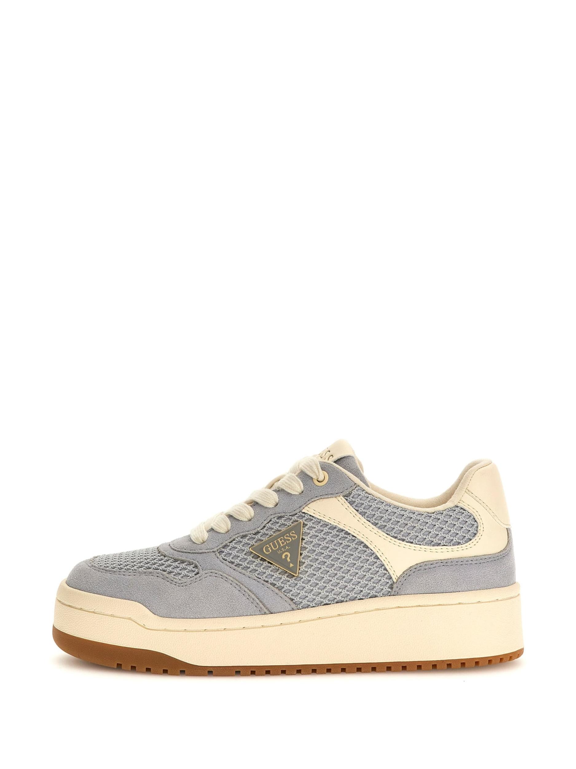 GUESS Zemie brīvā laika apavi 'Miram' nebalināts / ceriņu