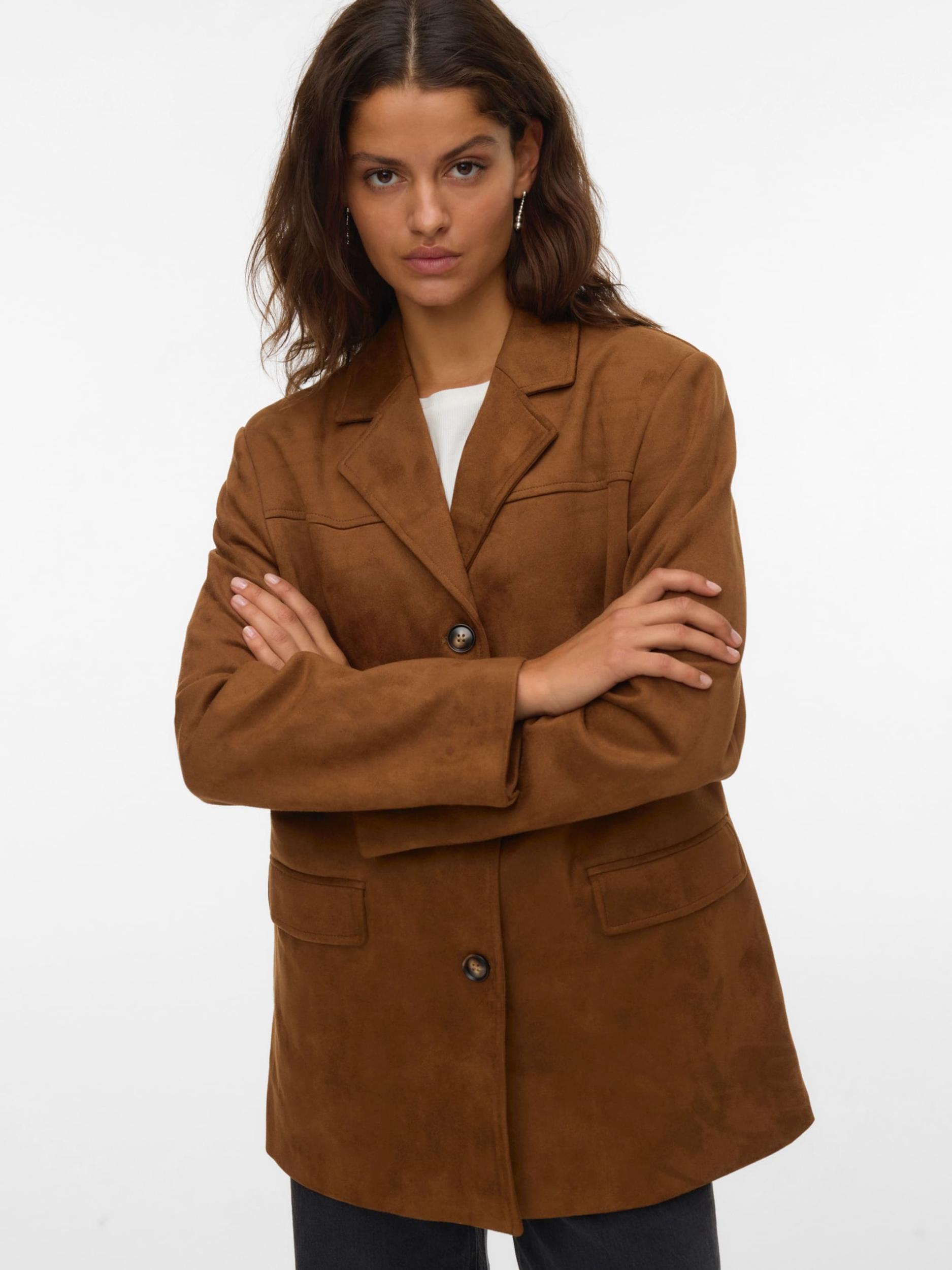 VERO MODA Žakete 'VMHAZEL' brūns