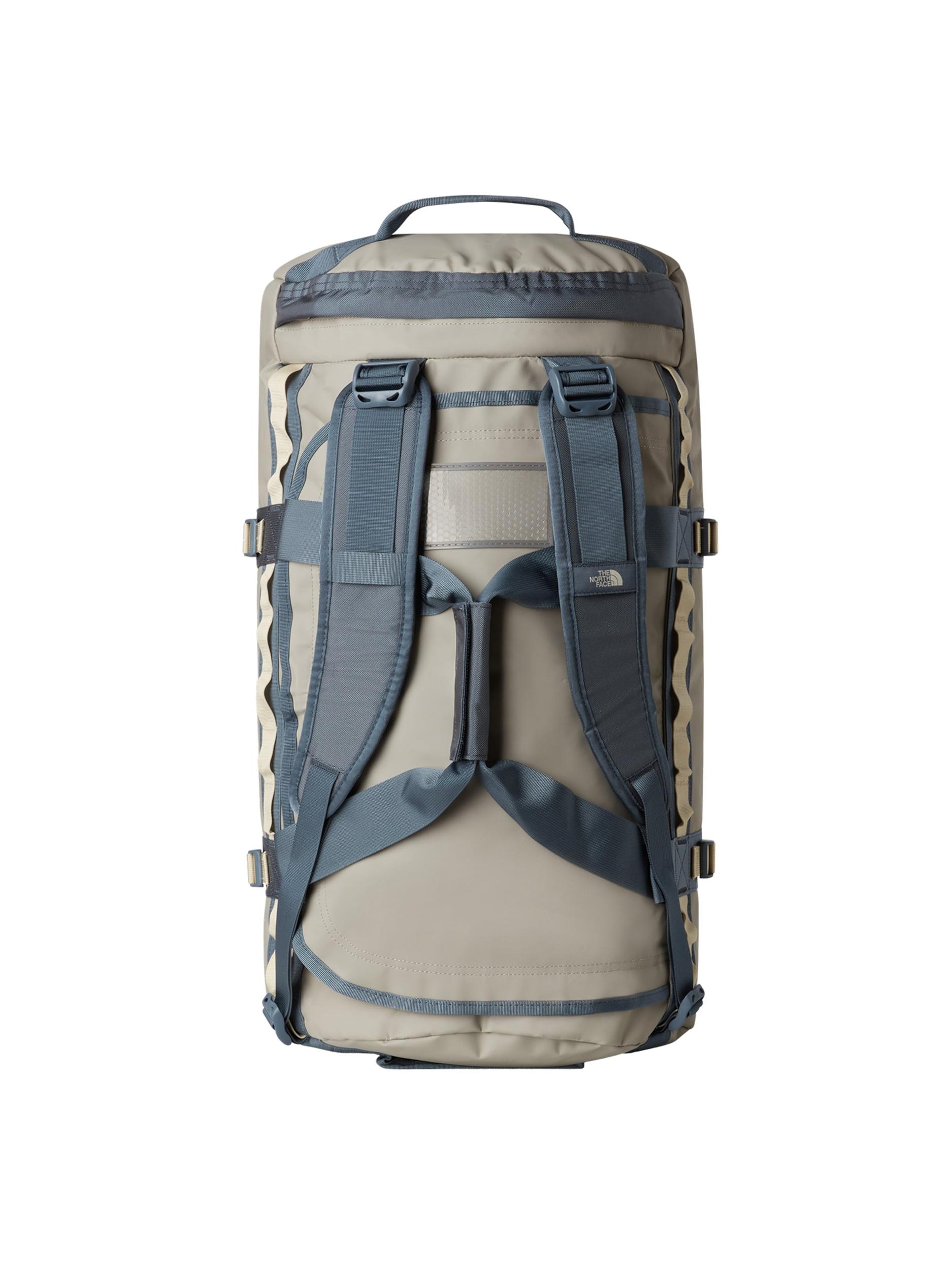 THE NORTH FACE Ceļojumu soma 'BASE CAMP DUFFEL - M' pelēks / melns