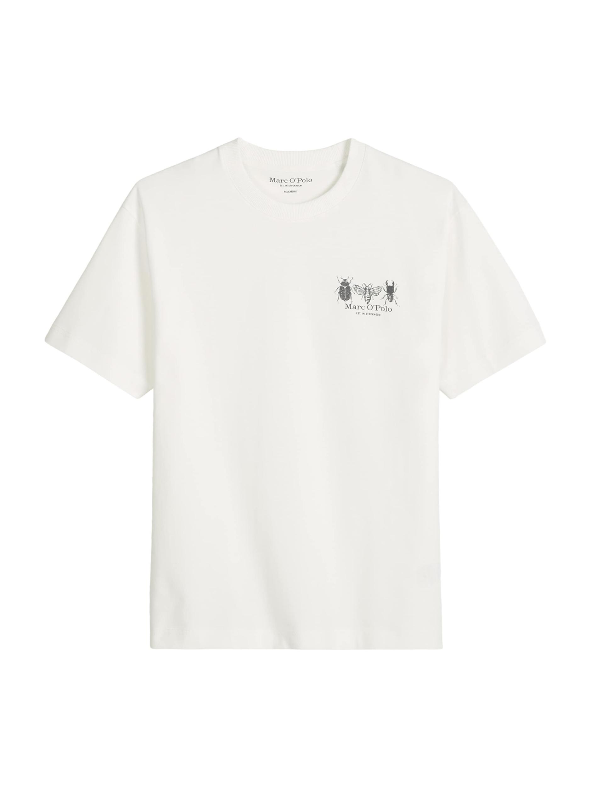 Marc O'Polo T-Krekls pelēks / balts