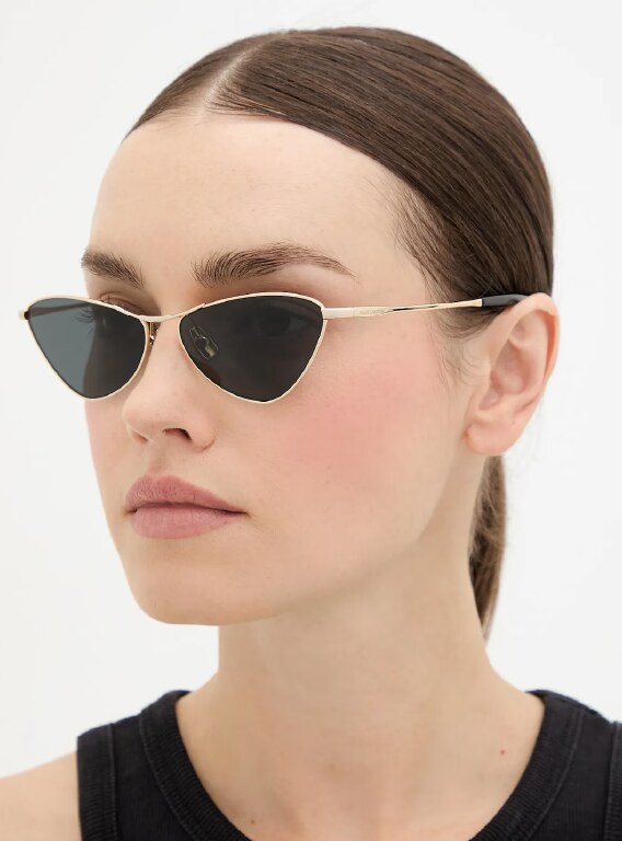 Melnas saulesbrilles