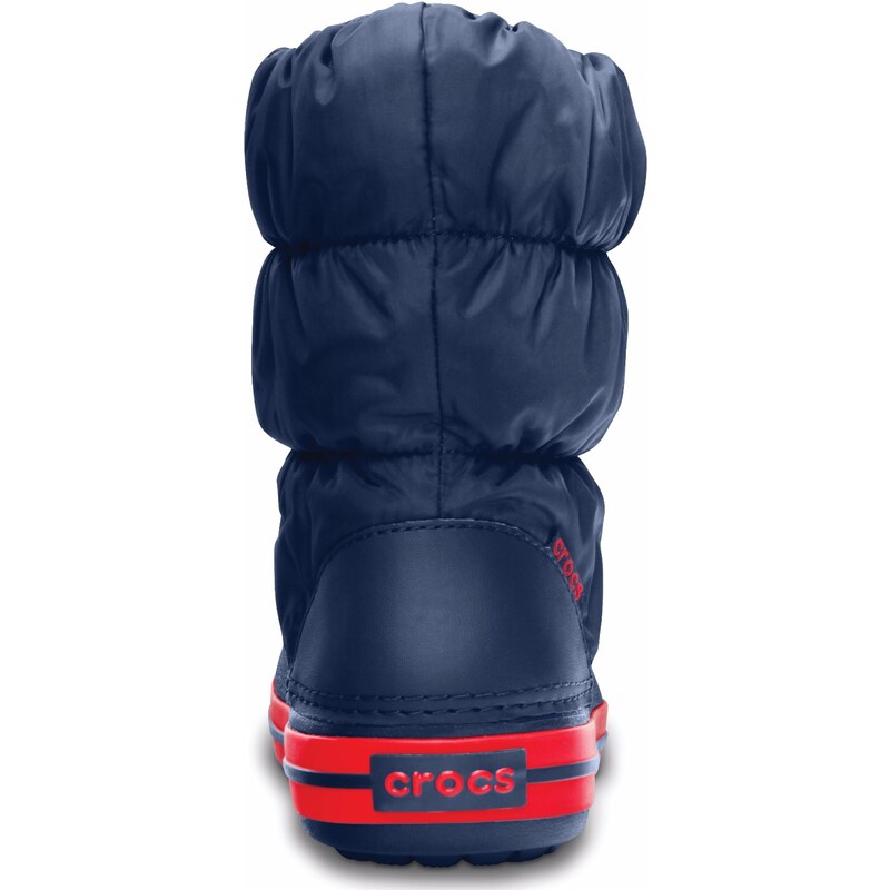 Crocs Kids' Winter Puff Boot Dark blue/Red