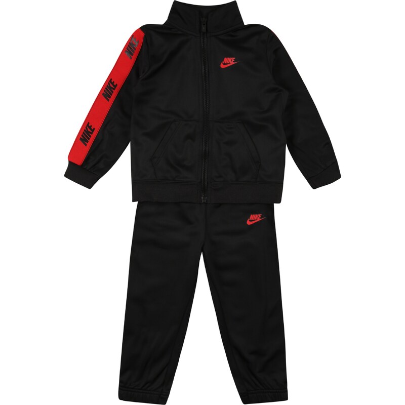 Nike Sportswear Treniņtērps sarkans / melns