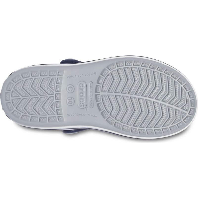 Crocs Crocband Sandal Kids Light Grey/Navy
