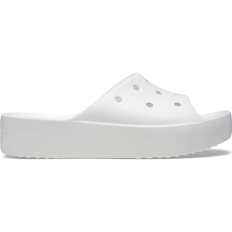 Crocs Classic Platform Slide White