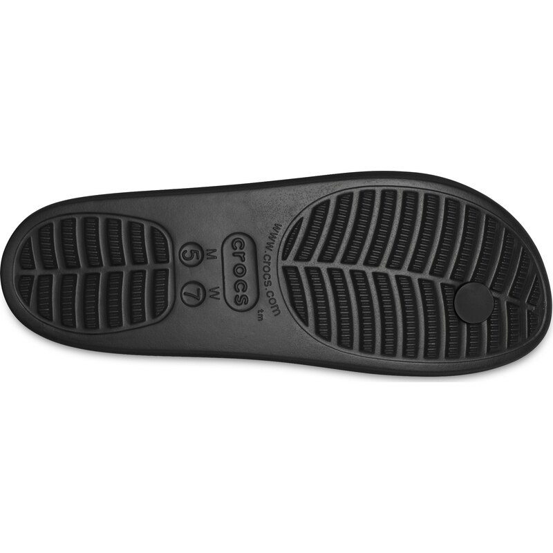 Crocs Baya Platform Flip Black