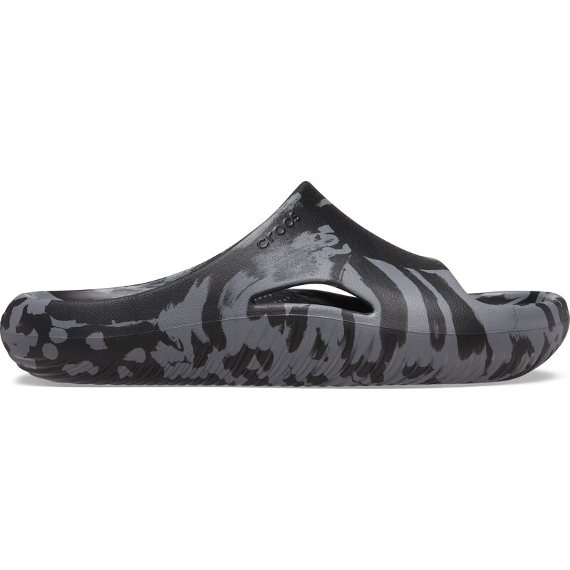 Crocs Mellow Marbled Slide Black/Charcoal