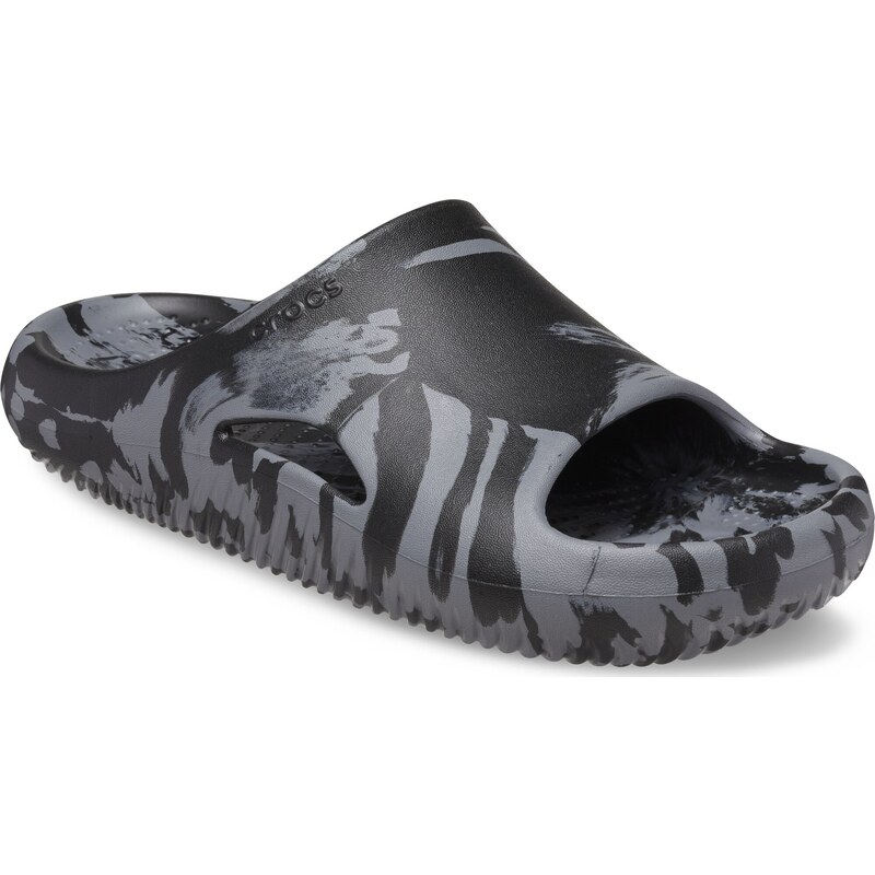 Crocs Mellow Marbled Slide Black/Charcoal
