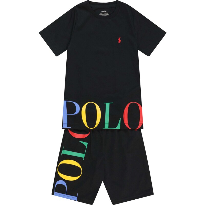 Polo Ralph Lauren Pidžama jauktu krāsu / melns