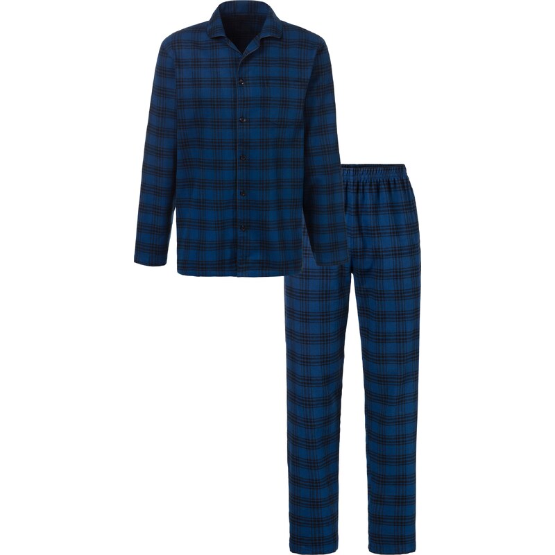 s.Oliver Garā pidžama zils / tumši zils