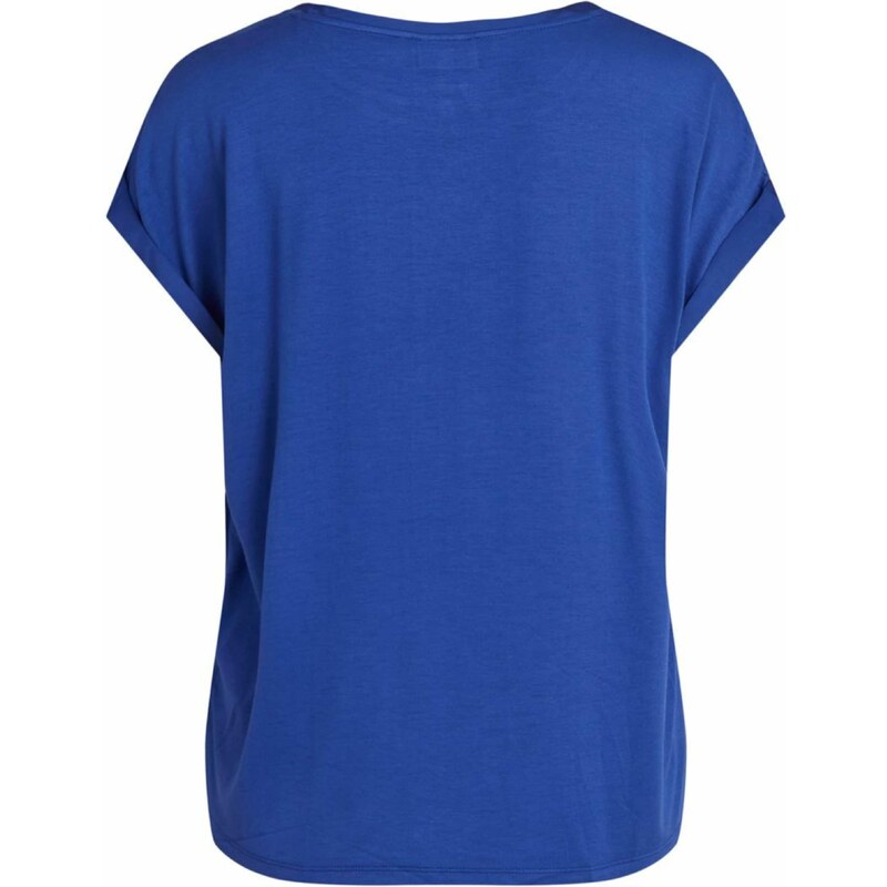 VILA T-Krekls 'ELLETTE' karaliski zils
