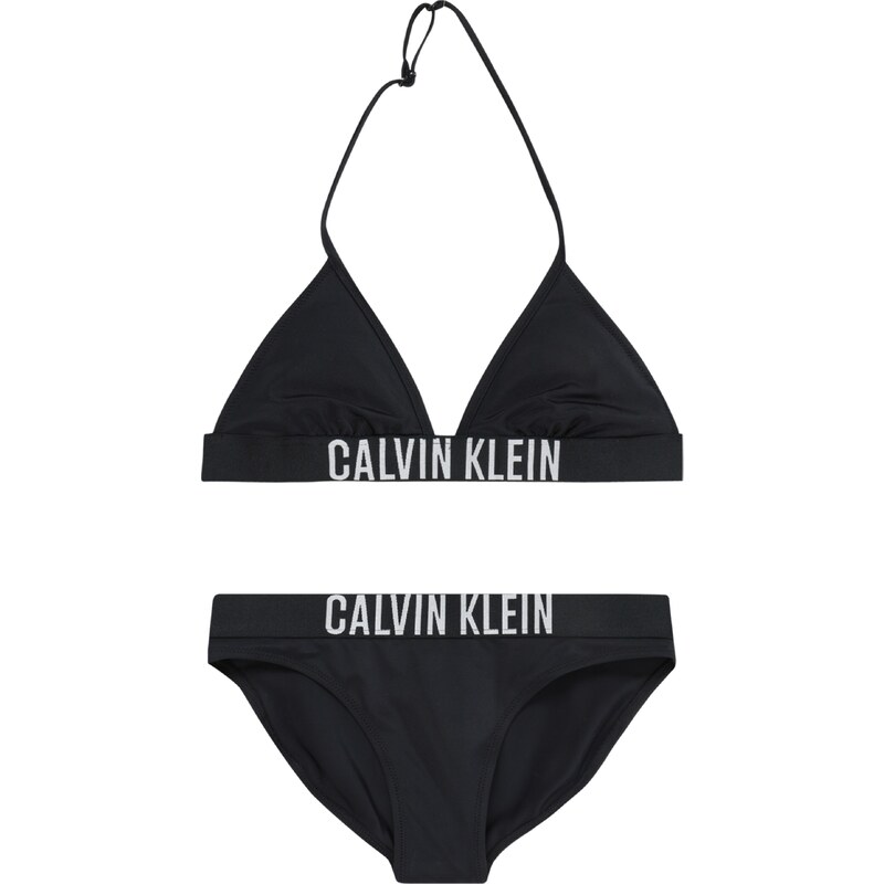 Calvin Klein Swimwear Bikini melns / balts