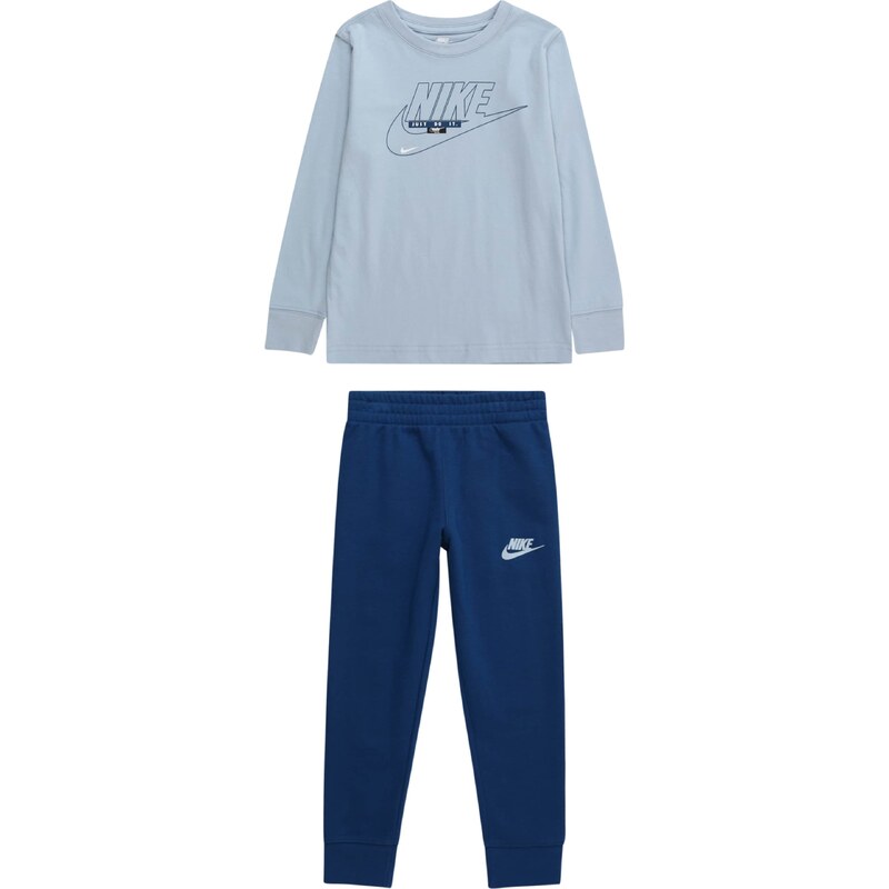 Nike Sportswear Treniņtērps 'CLUB' debeszils / tumši zils / gandrīz balts