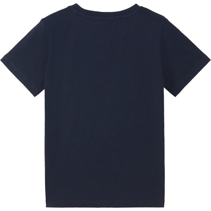 TOM TAILOR T-Krekls zils / tumši zils / pelēks / balts