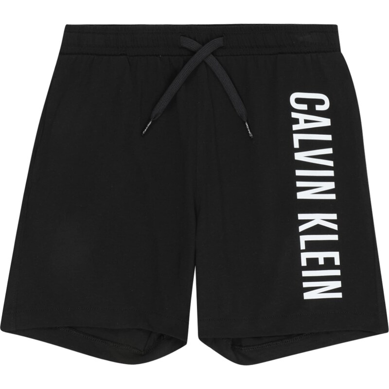 Calvin Klein Swimwear Bikses melns / balts