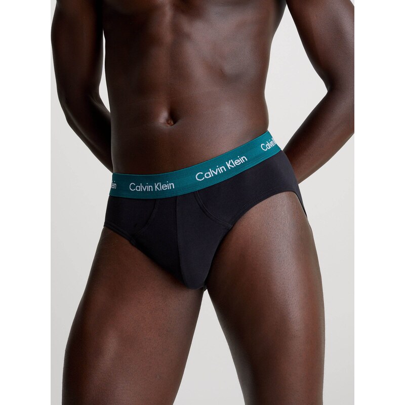 Calvin Klein Underwear Biksītes nefrīta / ugunssarkans / gandrīz balts
