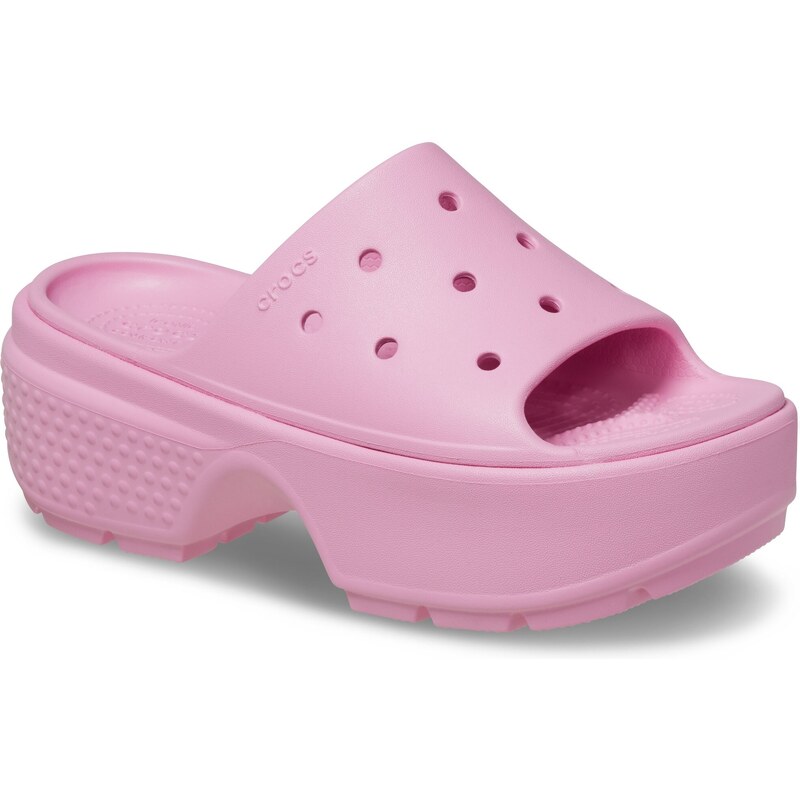 Crocs Stomp Slide Pink Tweed