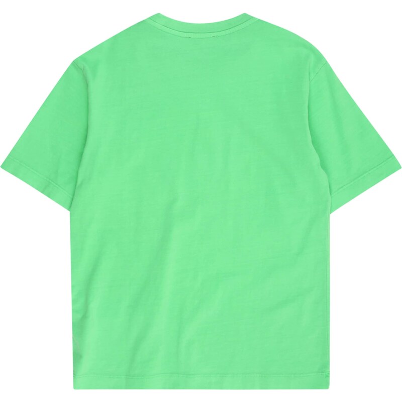 DIESEL T-Krekls 'TNUCI' gaiši zaļš / melns