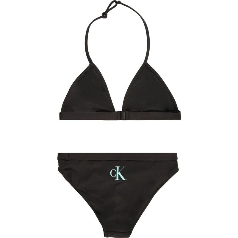 Calvin Klein Swimwear Bikini pasteļzaļš / melns