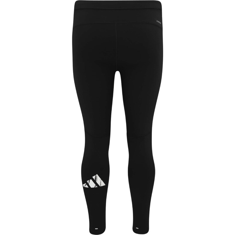 ADIDAS PERFORMANCE Sporta bikses 'Run It' melns / balts