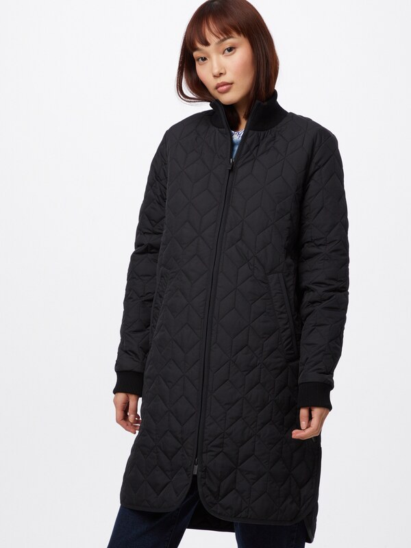 ILSE JACOBSEN Starpsezonu mētelis melns