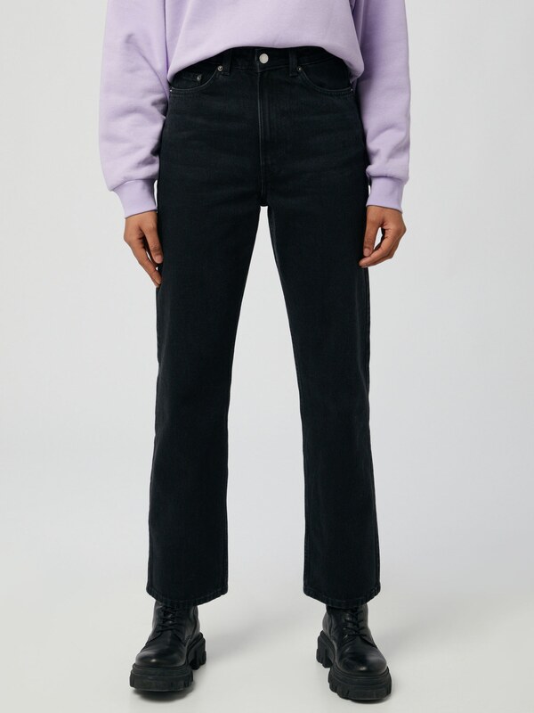 WEEKDAY Džinsi melns džinsa